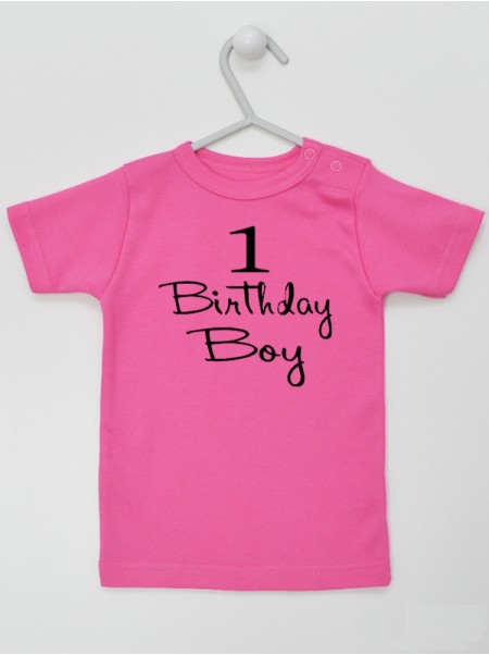 Birthday Boy z Jedynką na Roczek - koszulka z nadrukiem