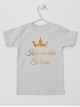  Księżniczka Tatusia z Koroną Nadruk Złoty - koszulka z napisami