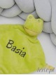Przytulanka dla niemowlaka Żabka w Kolorze Jasnym Zielonym + Imię