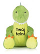 Maskotka Dinozaur z Twoim Napisem 42 cm - pluszak z imieniem