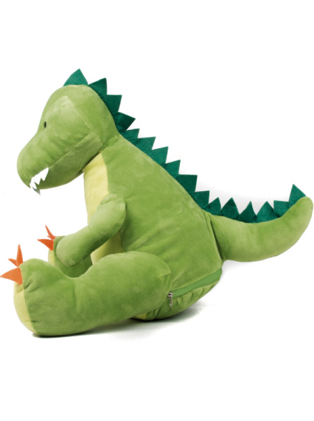 Maskotka Dinozaur z Twoim Napisem 42 cm - pluszak z imieniem