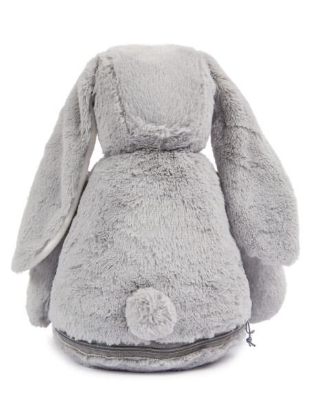 Króliczek Szary z Twoim Tekstem 45 cm - duża maskotka dla niemowląt Króliczek Szary z Twoim Tekstem 45 cm - duża maskotka dla niemowląt