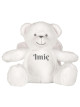 Biały Miś Aniołek – Personalizowana Przytulanka 22 cm
