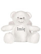 Biały Miś Aniołek – Personalizowana Przytulanka 22 cm