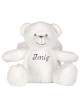 Biały Miś Aniołek – Personalizowana Przytulanka 22 cm