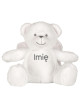 Biały Miś Aniołek – Personalizowana Przytulanka 22 cm