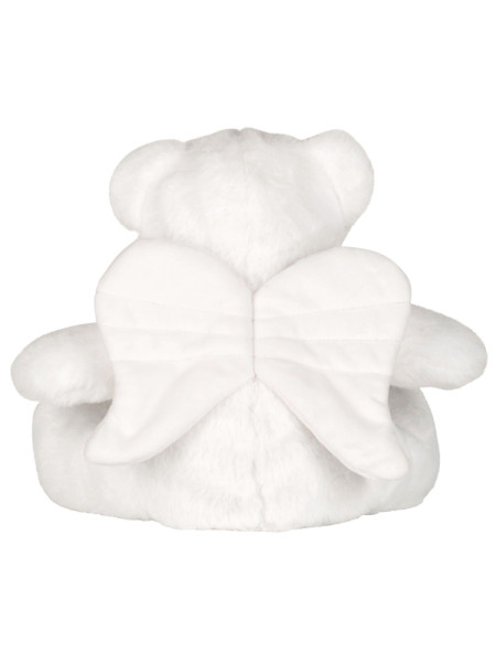 Biały Miś Aniołek – Personalizowana Przytulanka 22 cm