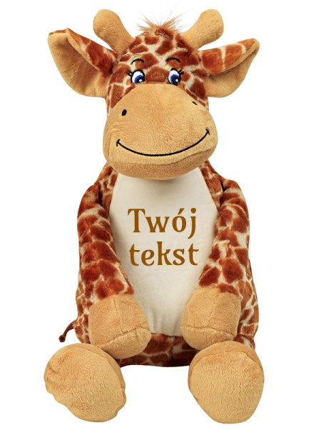 Żyrafa Przytulanka z Własnym Napisem – Maskotka 48 cm