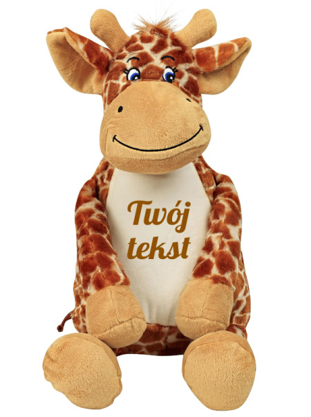 Żyrafa Przytulanka z Własnym Napisem – Maskotka 48 cm