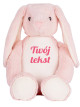  Króliczek Różowy z Twoim Napisem 45 cm - duży pluszak
