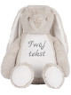 Beżowy Króliczek z Imieniem – Personalizowana Maskotka 45 cm