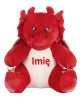Czerwony Smok z Imieniem – Personalizowana Maskotka 22 cm