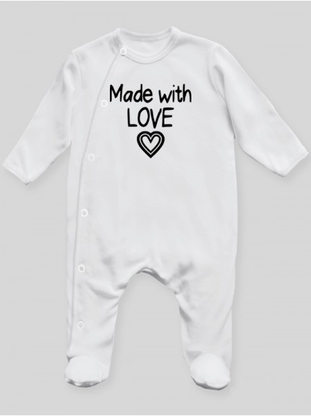 Made With Love - pajac niemowlęcy