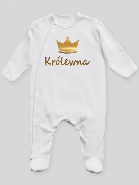 Królewna - pajac niemowlęcy Królewna - pajac niemowlęcy