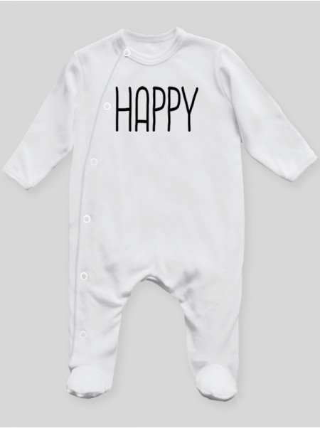 Happy 02 - pajac niemowlęcy Happy 02 - pajac niemowlęcy