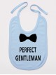 Perfect Gentleman z Muchą - śliniaczek z napisami