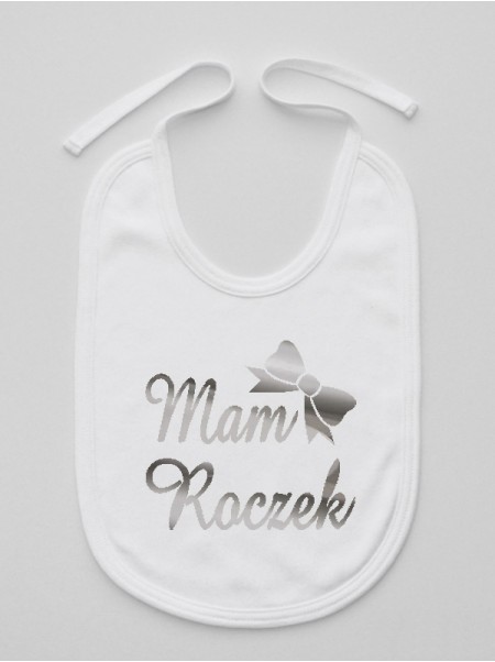 Mam Roczek Srebrny - śliniak Mam Roczek Srebrny - śliniak