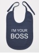 I'M Your Boss - śliniak dla chłopca z nadrukiem