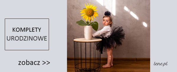 Czarne spódniczki tutu tiulowe dla niemowląt