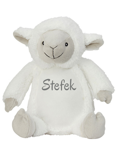 Maskotka Owieczka z imieniem Stefek 26 cm