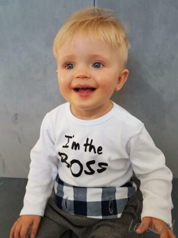 I`m The Boss - bodziak ze śmiesznym napisem