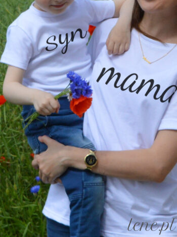 Napisy Mama i Syn - komplet dla mamy i syna