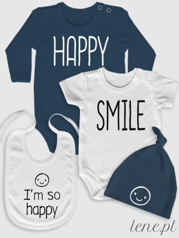 Happy Smile - komplet niemowlęcy