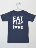 Eat Play Love - t-shirt z nadrukiem - Granatowy - Koszulka krótki rękaw Eat Play Love - t-shirt z nadrukiem - Granatowy - Koszulka krótki rękaw