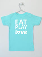 Eat Play Love - t-shirt z nadrukiem - Miętowy - Koszulka krótki rękaw Eat Play Love - t-shirt z nadrukiem - Miętowy - Koszulka krótki rękaw