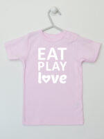 Eat Play Love - t-shirt z nadrukiem - Różowy - Koszulka krótki rękaw Eat Play Love - t-shirt z nadrukiem - Różowy - Koszulka krótki rękaw
