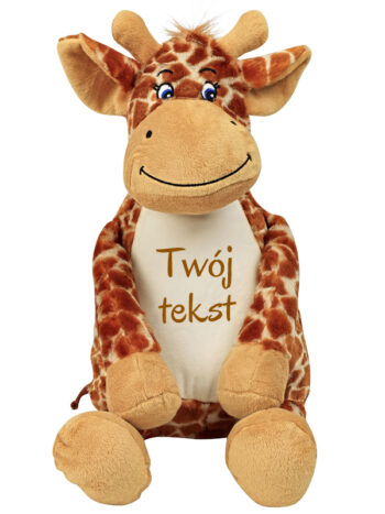 Żyrafa Przytulanka z Własnym Napisem – Maskotka 48 cm - 1