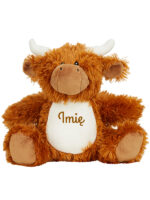 Krówka Górska z Rogami – Personalizowana Maskotka 22 cm - 7 Krówka Górska z Rogami – Personalizowana Maskotka 22 cm - 7