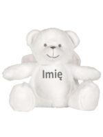 Biały Miś Aniołek – Personalizowana Przytulanka 22 cm - 2
