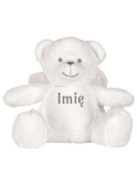 Biały Miś Aniołek – Personalizowana Przytulanka 22 cm - 4