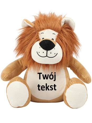 Duża Przytulanka Lew z Personalizacją – wysokość 35 cm - 2
